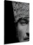 Mustafa Kemal Atatürk Yarım Portre Dikey Ahşap Tablo Çerçeve Görünümlü Dikey Duvar Dekorasyon Tablo 5