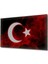 Dekoratif Ahşap Türk Bayrağı Tablo (Şanlı Bayrağımız) Şık Yatay Duvar Dekorasyon Tablosu 4