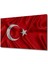 Dekoratif Ahşap Tablo Türk Bayrağı Al Bayrak Şık Yatay Duvar Dekorasyon Tablosu 4