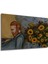 Dekoratif Ahşap Van Gogh Ölüm Çiçekleri Temalı Duvar Tablosu Şık Yatay Duvar Dekorasyon Tablosu 3