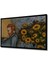 Dekoratif Ahşap Van Gogh Ölüm Çiçekleri Temalı Duvar Tablosu Şık Yatay Duvar Dekorasyon Tablosu 5