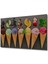 Modern Külah Dondurma Ice Cream Duvar Ahşap Tablo Tablosu Tablolar Yatay Duvar Dekorasyon Tablosu 4