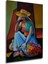 Dekoratif Dikey Kadın Modern Sanat Duvar Tablo Ahşap Dikdörtgen Tablo 3