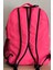 Pembe Sırt Çantası Büyük Boy Okul Çantası Seyahat Çantası Su Itici Spor Çantası 45X30X15CM 24LT 5