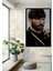 Dekoratif Dikey Karizmatik Atatürk Duvar Tablo Ahşap Dikdörtgen Tablo 2