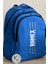 Mavi Sırt Çantası Büyük Boy Okul Çantası Seyahat Çantası Su Itici Spor Çantası 45X30X15CM 24LT 3