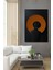 Dekoratif Dikey Eser Inceleyen Adam Modern Minimalist Sanat Duvar Tablo Ahşap Dikdörtgen Tablo 1