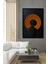 Dekoratif Dikey Eser Inceleyen Adam Modern Minimalist Sanat Duvar Tablo Ahşap Dikdörtgen Tablo 2