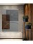Soyut Vintange Retro Bohem Art Vektorel Abstract Minimalist Ahşap Tablo Çerçeve Görünümlü Tablo 2