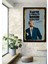 Mustafa Kemal Atatürk Temalı Atatürk Tablosu,mdf Ahşap Dijital Retro Çerçeve Görünümlü Duvar Tablo 1