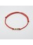 Kırmızı Ipli 14 Ayar Altın Bileklik 2