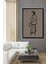 Ahşap Bohem Duvar Tablosu Modern Tablo Tablo Çerçeve Görünümlü Dikey Duvar Dekorasyon Tablosu 1
