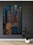 Ahşap Tablo New York Manhattan City Peyzaj Şehir Posteri Çerçeve Görünümlü Dikey Duvar Tablo 2