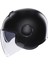 Eteres Mono Matt Black Açık Kask 5