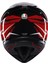 K1S Lion Black Red White Configuration Kapalı Kask 4