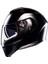 Streetmodular Mono Matt Black Çene Açılır Kask 4