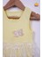Babyhola %100 Pamuk Kız Bebek Tek Kat Elbise Atlet Badi 3528 2