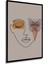 Ahşap Tablo Mid Century Matisse Bohem Soyut Minimalist Art Çerçeve Görünümlü Dikey Duvar Tablo 4