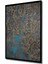 Özel Tasarım Dekoratif,3 Boyutlu Sanat Tablosu - Flowers Rising Ahşap Tablo Çerçeve Görünümlü Tablo 3