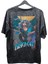 Unisex Black Cat Baskılı Yıkamalı Tişört, Oversize Marvel Comics Baskılı Vintage T-Shirt 1