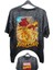 Unisex Firestar Baskılı Yıkamalı Tişört, Oversize Marvel Comics Baskılı Eskitme T-Shirt 2