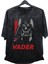 Unisex Darth Vader Baskılı Yıkamalı Tişört, Oversize Star Wars Baskılı Vintage T-Shirt 1