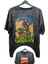 Unisex Green Goblin Baskılı Yıkamalı Tişört, Oversize Marvel Comics Baskılı Retro T-Shirt 1