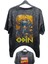 Unisex Odin Baskılı Yıkamalı Tişört, Oversize Marvel Comics Baskılı Vintage T-Shirt 1