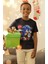 Sonic Baskılı Çocuk Tişört, Unisex Çizgi Film Baskılı Bebek T-Shirt 2