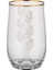 Lorin 24 Ayar Altın Yaldızlı 350 ml 6 Parça Cam Meşrubat Bardağı 9-01010560 1