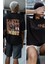 Oversize Albüm Şarkıları Yazılı Sırt Baskılı T-Shirt, Unisex Kanye West Baskılı Tişört 2