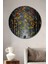 Dekoratif Orman Ahşap Tablo Şık Yuvarlak Duvar Dekorasyon Tablosu 1