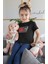 Şimşek Mcqueen Sırt Baskılı Unisex Çocuk Tişört, Arabalar Baskılı Bebek T-Shirt 3