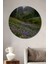 Dekoratif Orman Manzara Duvar Tablo Ahşap Yuvarlak Tablo 2