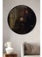 Dekoratif Yaşlı Adam Modern Sanat Duvar Tablo Ahşap Yuvarlak Tablo 1
