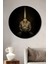 Dekoratif Mum Adam Modern Soyut Sanat Duvar Tablo Ahşap Yuvarlak Tablo 1