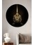 Dekoratif Mum Adam Modern Soyut Sanat Duvar Tablo Ahşap Yuvarlak Tablo 2