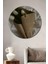 Dekoratif Vintage Çiçekler Modern Sanat Duvar Tablo Ahşap Yuvarlak Tablo 2