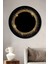 Dekoratif Modern Tasarım Duvar Tablo Ahşap Yuvarlak Tablo 2