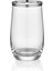 Dalia Platin Yaldızlı 350 ml 6 Parça Cam Meşrubat Bardağı 9-01010006 1