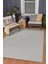 Natura Premium Kaymaz Tabanlı Doğal Yıkanabilir Kilim Oturma Odası Balkon Bahçe Mutfak Kilim Bk101-Kemık 4