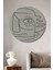 Ahşap Tablo Mid Century Matisse Van Gogh Picasso Magritte Bohem Soyut Minimalist Art Yuvarlak Tablo 1
