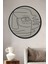 Ahşap Tablo Mid Century Matisse Van Gogh Picasso Magritte Bohem Soyut Minimalist Art Yuvarlak Tablo 2