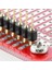 1X40 Pin Precision Erkek Header Tek Sıra 2.54MM 180 Derece Altın Kaplama Yuvarlak Kırılabilir 4