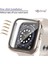 Apple Watch Seri 7 8 9 41MM ile Uyumlu Ekran Kasa Koruyucu Kapak Kılıf 360 Tam Koruma 4