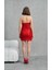 Kadın Straplez Payet Mini Elbise Dpmwll06 3
