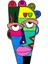 Boyama Seti "postmodern Portre 15CM*22CM 1