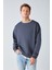 Stephan Erkek Yumuşacık Kumaşlı Oversize Fit Yuvarlak Yakalı Antrasit Sweatshirt 4