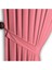 Pembe Ada Fon Perde Normal Pile 1'e 2,5 Pile 3