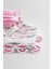 Orjinal Işıklı 2 + 1 Tekerlek Ayarlanabilir Pembe Kız Çocuk Pateni Girl Pink Skates 2
